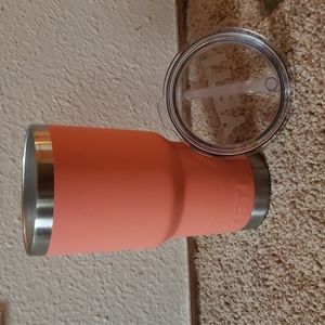 30oz YETI rambler with straw lid